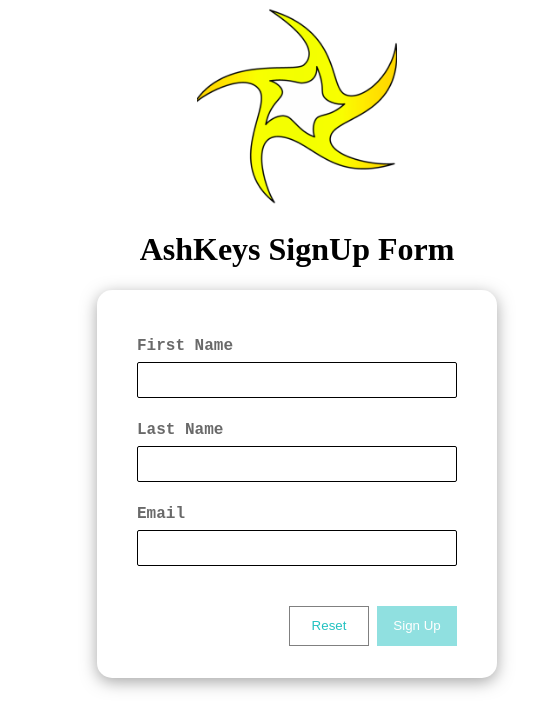 DailyUI Challenge 001 - SignUp Form